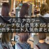 イルミナカラー ブリーチなし色見本65選 全色チャート人気色まとめ