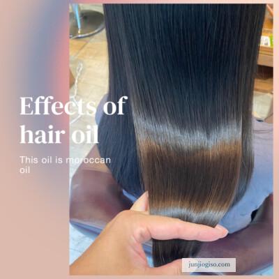 Effects of hair oil