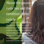 curly hair and the condition of the cuticle