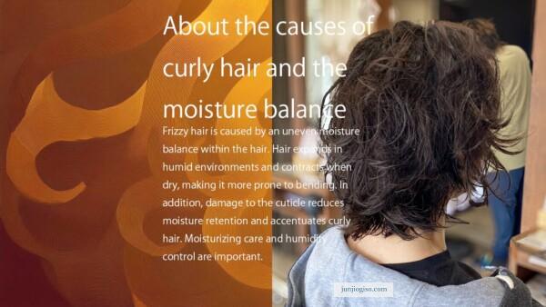 curly hair and the moisture balance