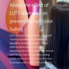 About the effect of LUTY shampoo on preventing hair color fading