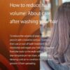 How to reduce hair volume: About care after washing your hair