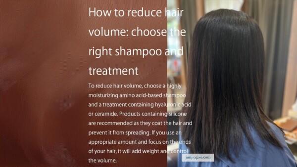 How to reduce hair volume: choose the right shampoo and treatment