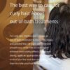 for curly hair: About out-of-bath treatments